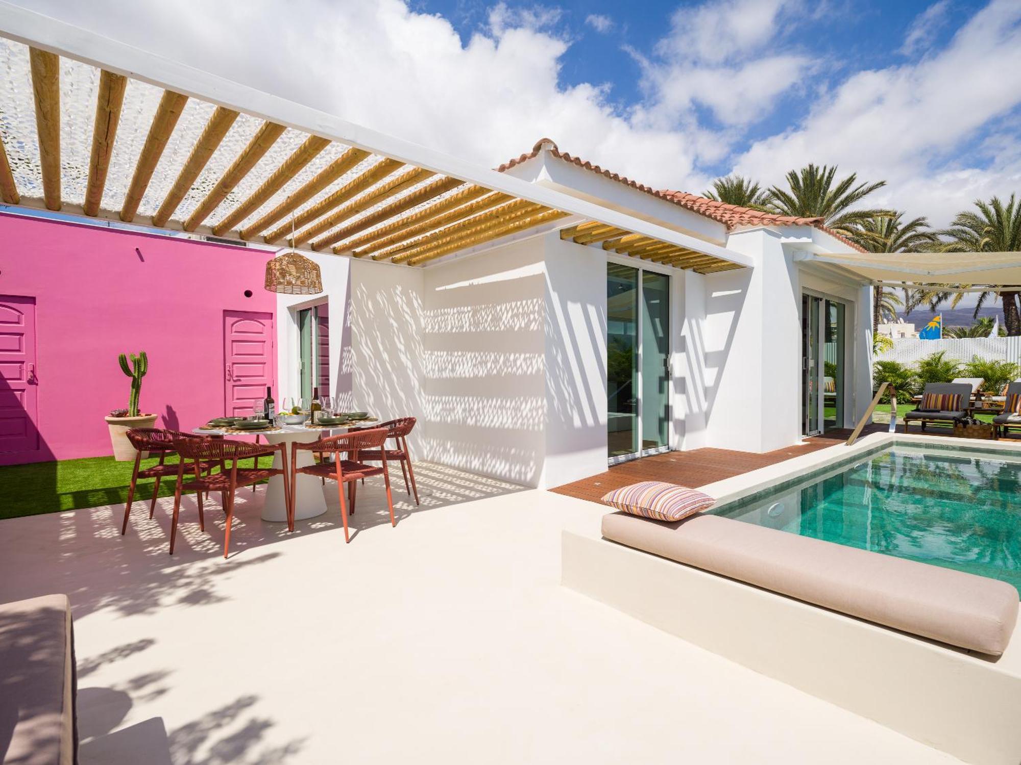 Miami Queens Villa With Private Pool By Tenpropertiesgc San Bartolomé Dış mekan fotoğraf